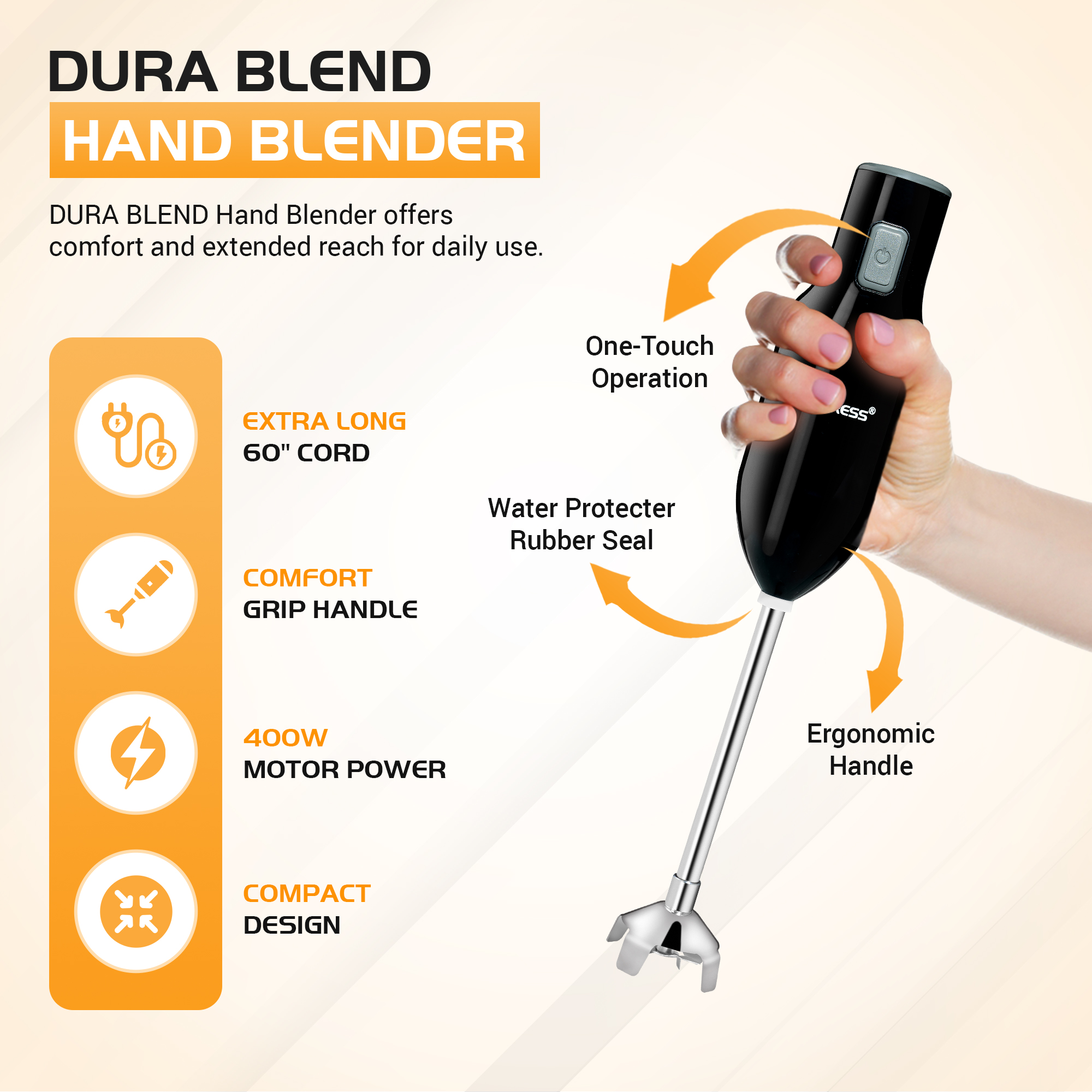 Dura Blend Hand Blender - Image 2
